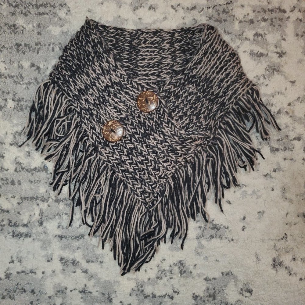 100 Acrylic Neck Scarf || Thick and Luxe || EUC